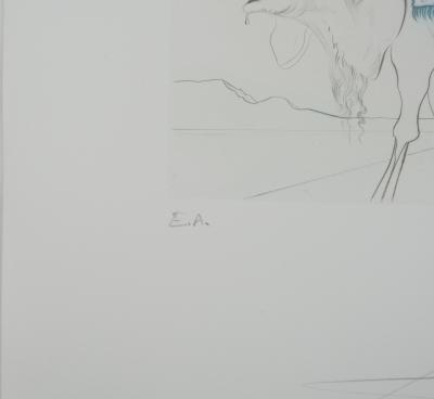 Salvador Dalí - Elefante real, 1977 - Grabado original firmado 2