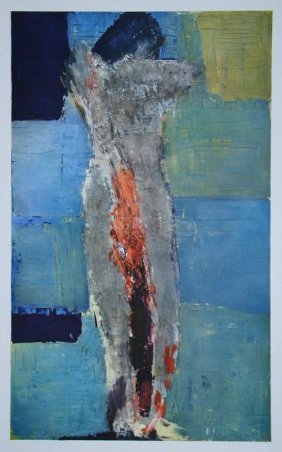 Nicolas DE STAËL (d’après) - Nu debout, 1960 - Lithographie offset 2
