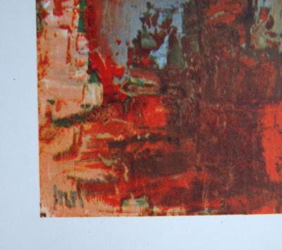 Nicolas DE STAËL (after) - Bouteilles, 1960 - Offset lithography signed 2