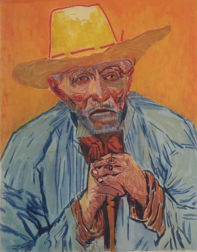 Vincent Van Gogh - Portrait de Patience Escalier - Gravure 2