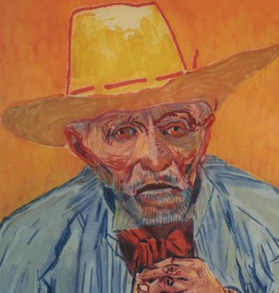 Vincent Van Gogh - Portrait de Patience Escalier - Gravure 2