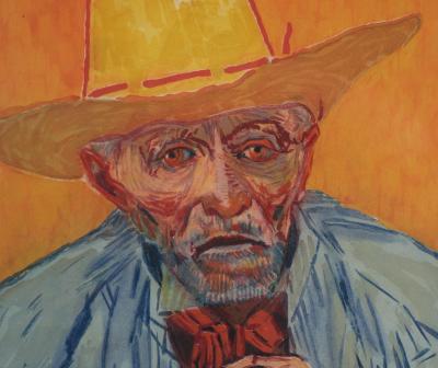 Vincent Van Gogh - Portrait de Patience Escalier - Gravure 2