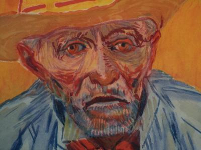 Vincent Van Gogh - Portrait de Patience Escalier - Gravure 2