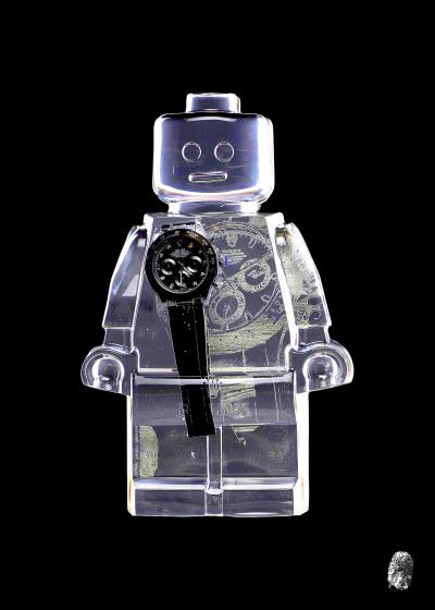 Vincent SABATIER - Rolex Daytona Noire, 2021 - Impression giclée signée et numérotée 2