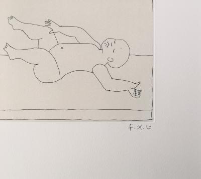 François-Xavier LALANNE - Sans-titre, 2002 - Eau-forte signée au crayon 2