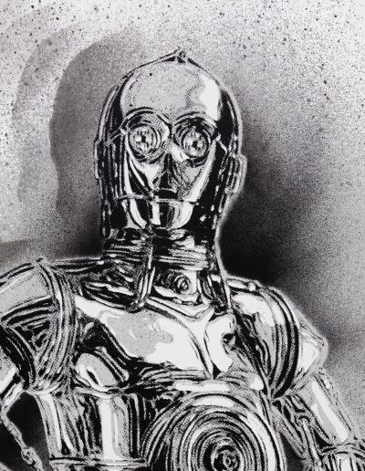 C215 : C3PO - Sérigraphie originale signée 2