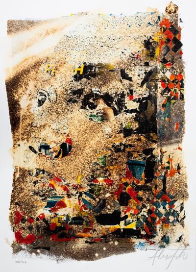 VHILS : Impression - Lithographie originale signée 2