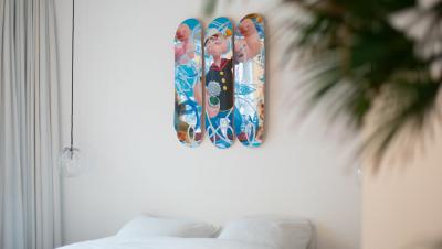 Jeff Koons - Popeye, 2022, impression sur skateboard 2