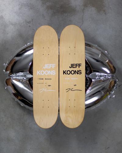 Jeff Koons - Balloon Venus, 2021, impression sur skateboard 2
