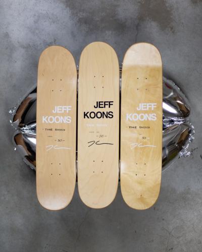 Jeff Koons - Popeye, 2022, impression sur skateboard 2