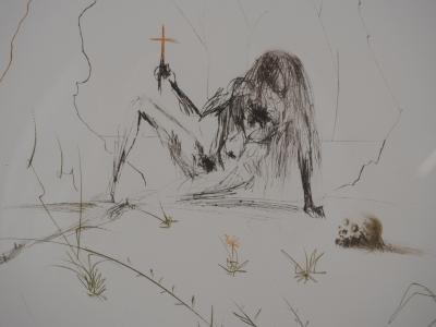 Salvador DALI - Tristan et Yseult, Vanité- Gravure originale signée 2