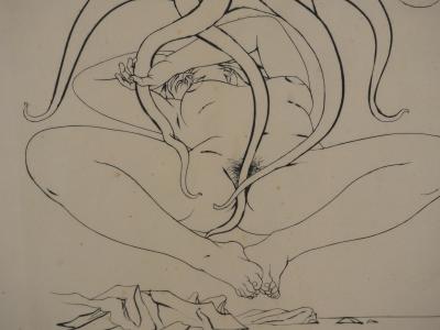 Pierre-Yves TRÉMOIS : Extase maritime - Gravure Originale Signée 2