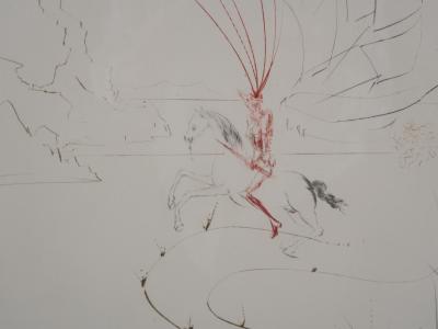 Salvador DALI - Tristan et Yseult, Vanité- Gravure originale signée 2