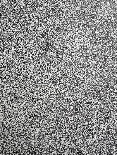 Jean Dubuffet - Prairie de barbe 1960 - Sérigraphie 2