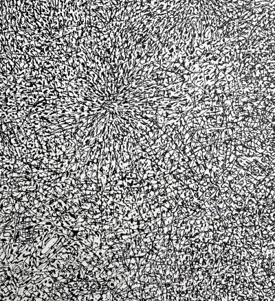 Jean Dubuffet - Prairie de barbe 1960 - Sérigraphie 2