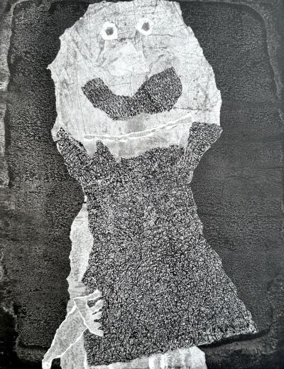 Jean Dubuffet - Barbe des perplexités, 1960 - Lithographie signée dans la planche 2