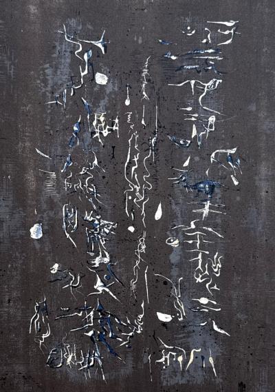 Zao Wou KI - Composition, 1958 - LIthographie originale 2