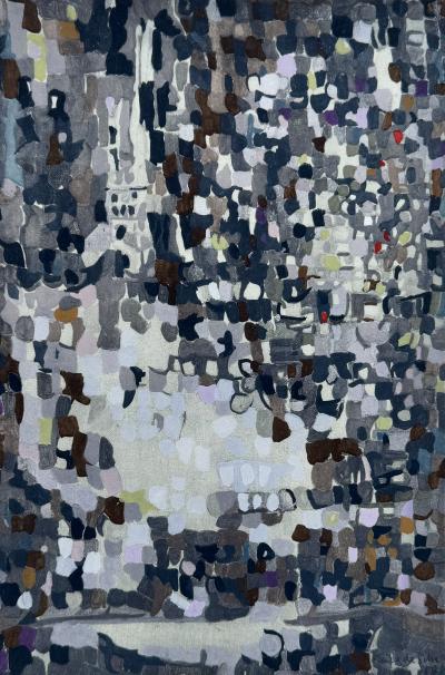 Maria VIEIRA DA SILVA - Composition, 1956 - Pochoir signée dans la planche 2
