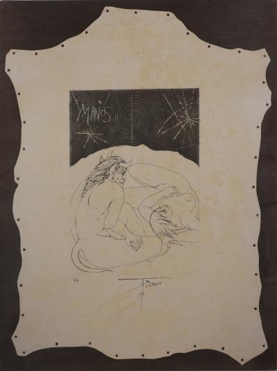 Pierre-Yves TRÉMOIS : Minos - Gravure Originale Signée 2