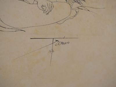 Pierre-Yves TRÉMOIS : Minos - Gravure Originale Signée 2