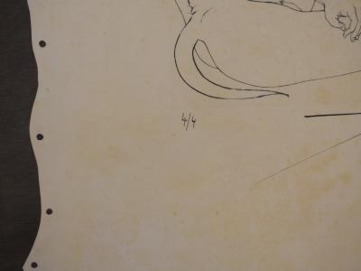 Pierre-Yves TRÉMOIS : Minos - Gravure Originale Signée 2