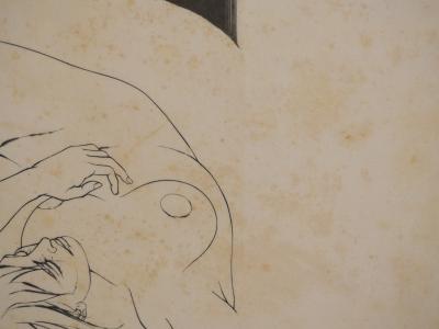 Pierre-Yves TRÉMOIS : Minos - Gravure Originale Signée 2