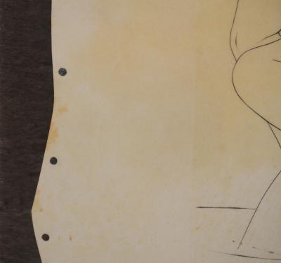 Pierre-Yves TRÉMOIS : Les amants - Gravure Originale Signée 2