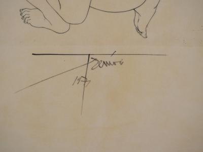Pierre-Yves TRÉMOIS : Les amants intimes - Gravure Originale Signée 2