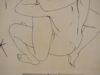 Pierre-Yves TRÉMOIS : Les amants intimes - Gravure Originale Signée 2
