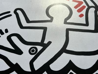 Keith Haring Galerie Watari  Lithographie offset  1983 2