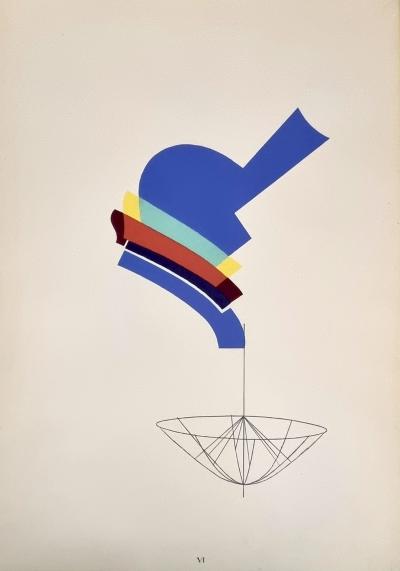 Man Ray, Decanter, série Revolving doors, lithographie, 1973 2