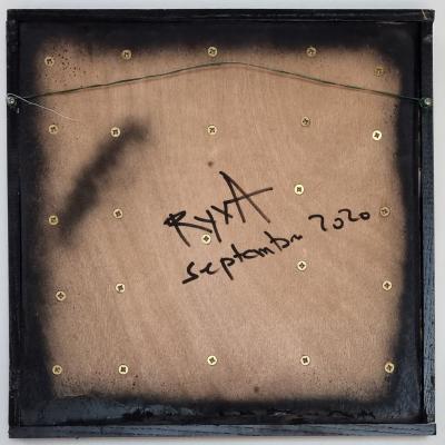 Jean-René Petibon (Ryxa), sculpture en bois d’épaves, 2020 2