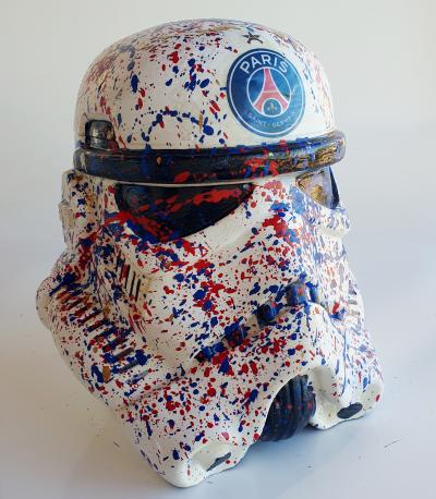 SPACO -  Stormtrooper star wars PSG  2025 - Sculpture pop art 2