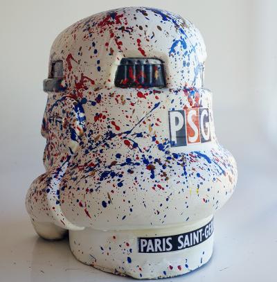 SPACO -  Stormtrooper star wars PSG  2025 - Sculpture pop art 2