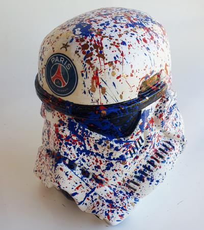 SPACO -  Stormtrooper star wars PSG  2025 - Sculpture pop art 2