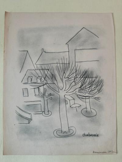 CHABANEIX - Annemasse Le parc - Crayonné 40’s