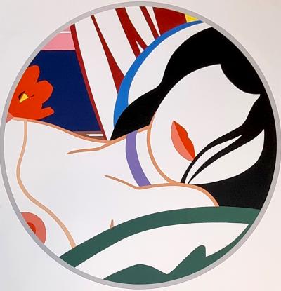 Tom Wesselmann, Vivienne, sérigraphie originale, 1988