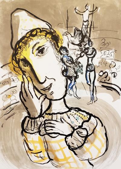 Marc Chagall, Œuvre gravé, affiche-lithographie Mourlot, 1967 2