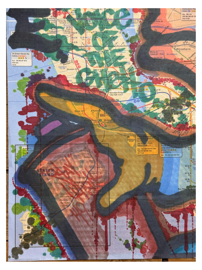 Fuzz One Subway Map  Hommage a Stay High 149  Graffiti 2011 2