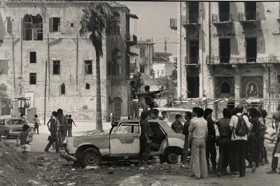 José Nicolas - Beyrouth 1982 - Tirage argentique