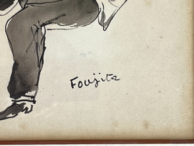 Léonard FOUJITA - Ryo Yanagi - dessin original 1926 2