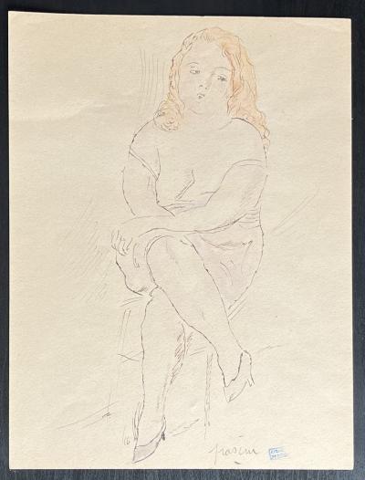 Jules PASCIN - dessin original 2