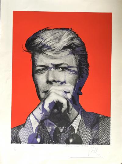 David BOWIE - Photo signée et numérotée de Philippe Ledru 2