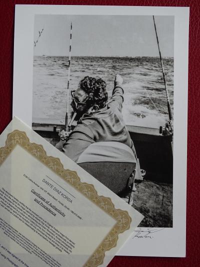 Alberto Korda (1928-2001), Fidel Castro, signé à la main 2
