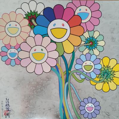Takashi Murakami - Korin and Warhol - Lithographie 2