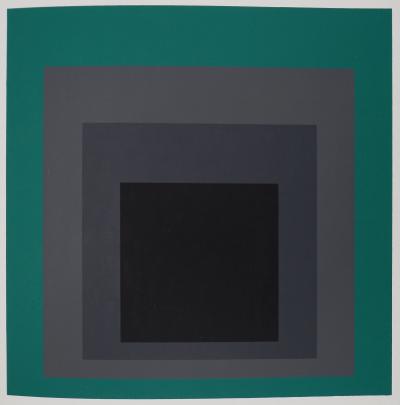 Josef ALBERS: Grisaille and Patina - Original screenprint 2