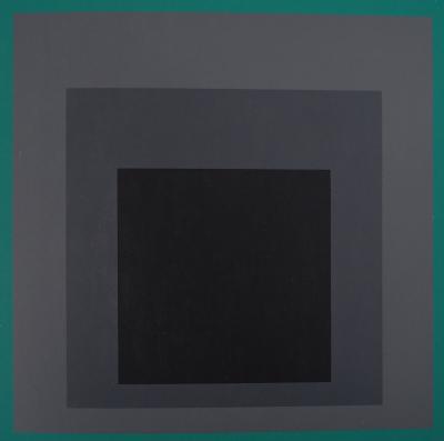 Josef ALBERS: Grisaille and Patina - Original screenprint 2