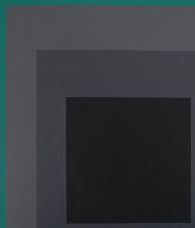 Josef ALBERS: Grisaille and Patina - Original screenprint 2