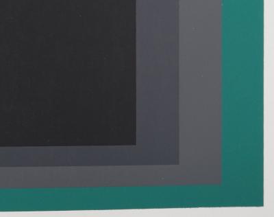 Josef ALBERS: Grisaille and Patina - Original screenprint 2