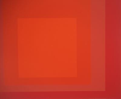 Josef ALBERS : R-III a-4 - Sérigraphie originale 2